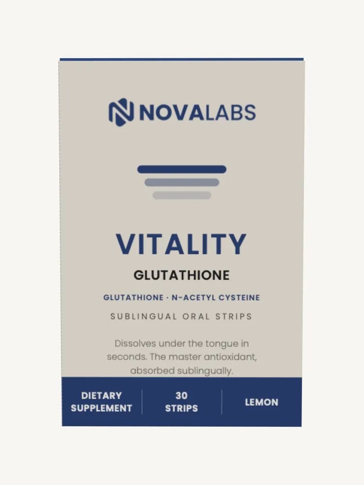 VITALITY · Glutathione Tiras Orales